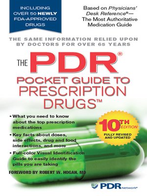 cover image of The PDR Pocket Guide to Prescription Drugs